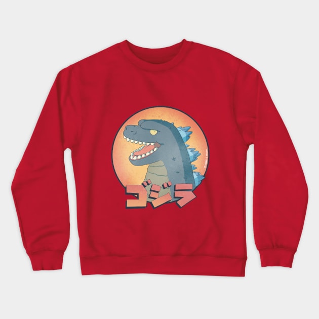 Godzilla Crewneck Sweatshirt by Rabbit’s Hollow